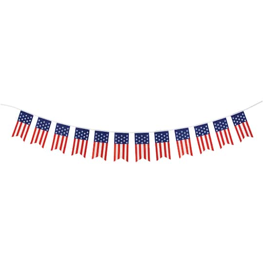 9.75ft. USA Flag Hanging Wall Banner